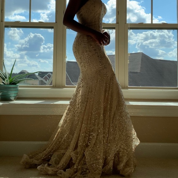 Ellie Wilde Prom Mermaid Dress EW118068 - Picture 8 of 12